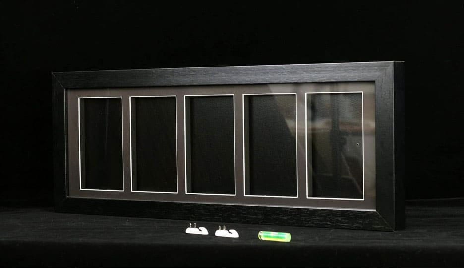 Evoretro Graded Card Display Frame for 5 PSA Graded Cards