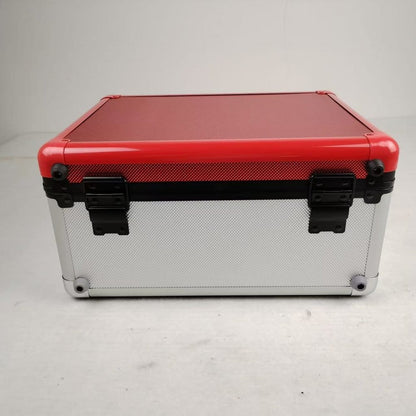 Evoretro Trading Card Storage Box for 90 Cards X Red and Silver