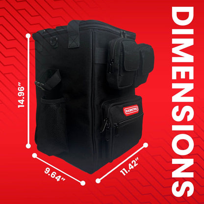 Evoretro Trading Card Backpack Black Bags