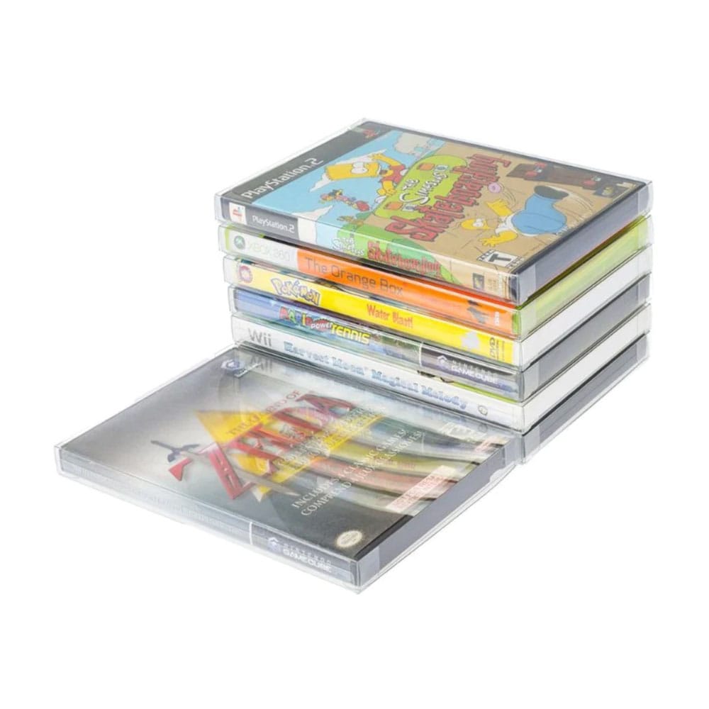 PET Protectors 25-Pack for Gamecube/XBOX360/WII/PS2/DVD Evoretro