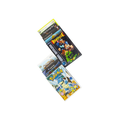 PET Protectors 25-Pack for Gamecube/XBOX360/WII/PS2/DVD Evoretro