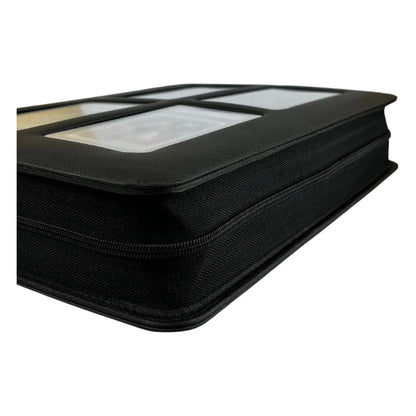 Evoretro Premium Card Slab Binder with Window Black Card Binders & Sheets