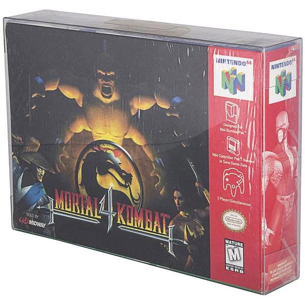 PET Protectors 25-Pack for Super Nintendo/Nintendo 64/SNES/N64 Games Evoretro