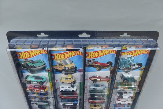Evoretro Wall Display for 32 Carded Diecast Cars 3-Pack