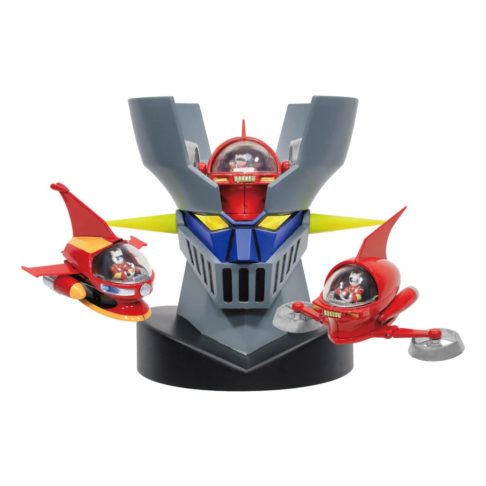Mazinger Z Figure Metal Action Brain Condor Hover & Jet Pilder Set 11 cm Action figures accessories