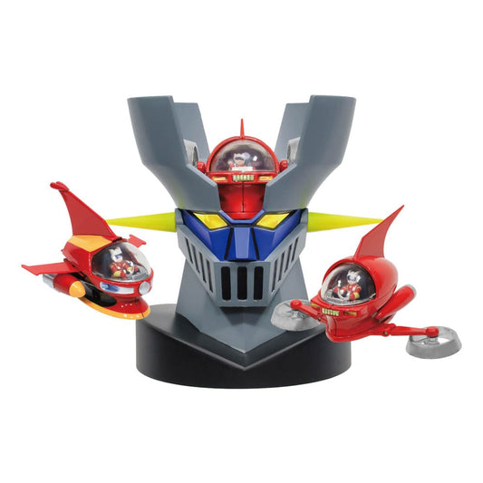Mazinger Z Figure Metal Action Brain Condor Hover & Jet Pilder Set 11 cm Action figures accessories