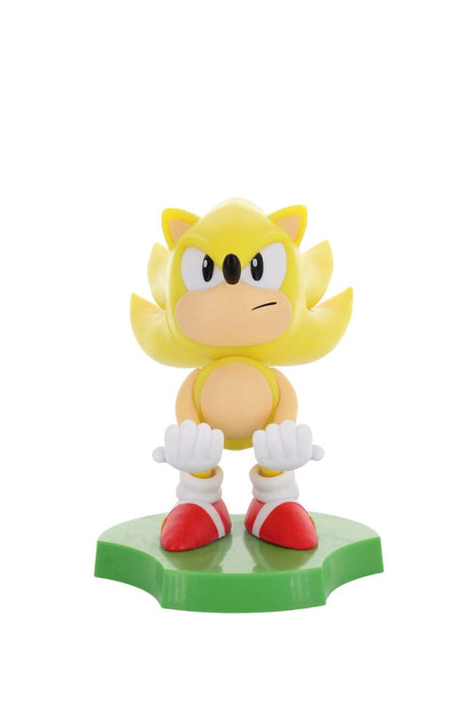 Sonic The Hedgehog Holdems Mini Holder Super Sonic 10 cm Adapters