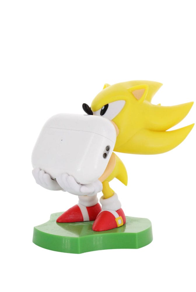 Sonic The Hedgehog Holdems Mini Holder Super Sonic 10 cm Adapters