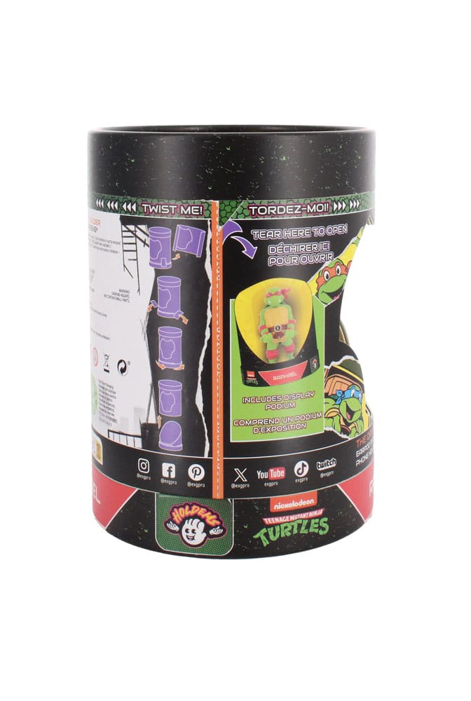 Teenage Mutant Ninja Turtles Holdems Mini Holder Raphael 10 cm Adapters