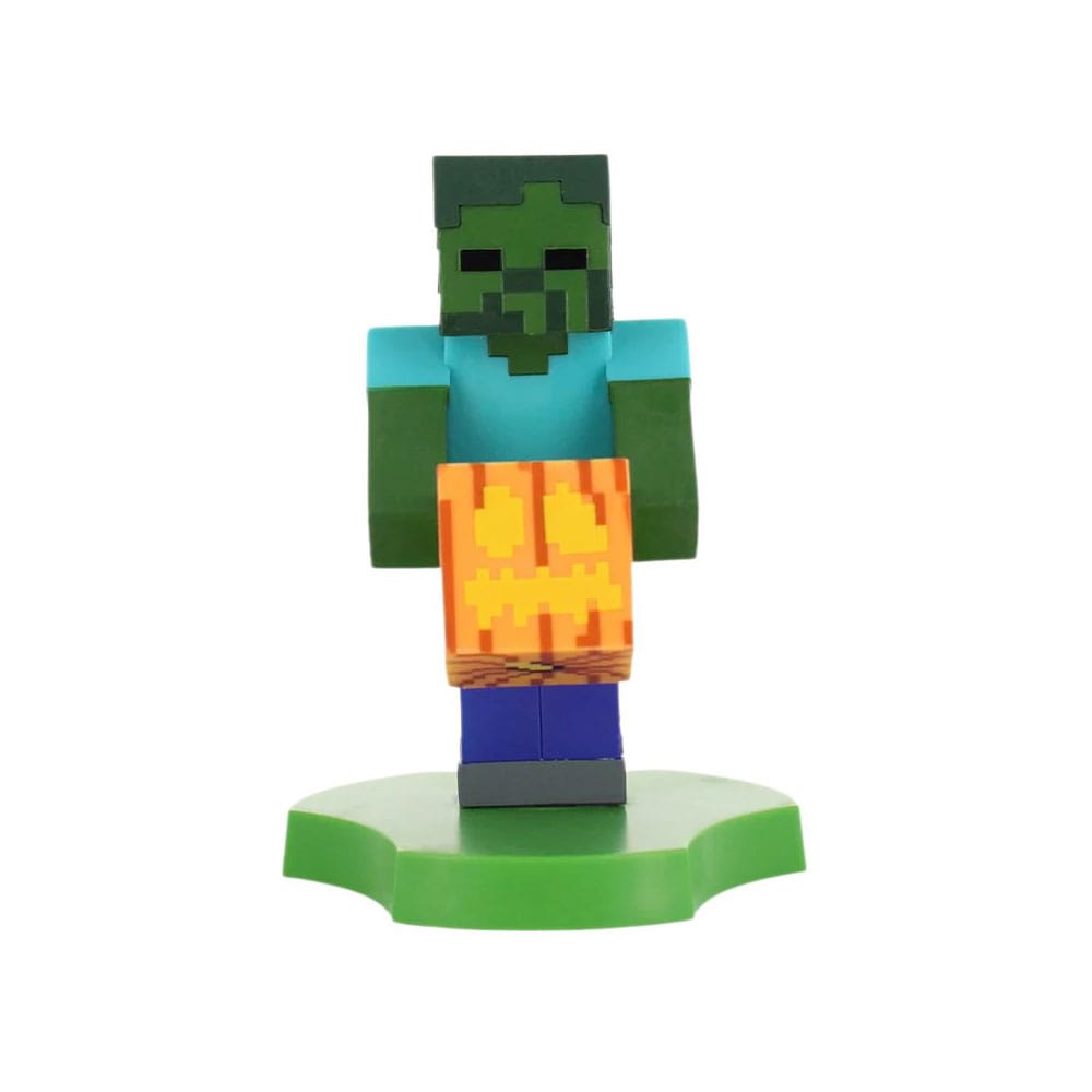 Minecraft Zombie Holdems Cable Guys Mini Device Holder and Phone Stand 11cm Adapters