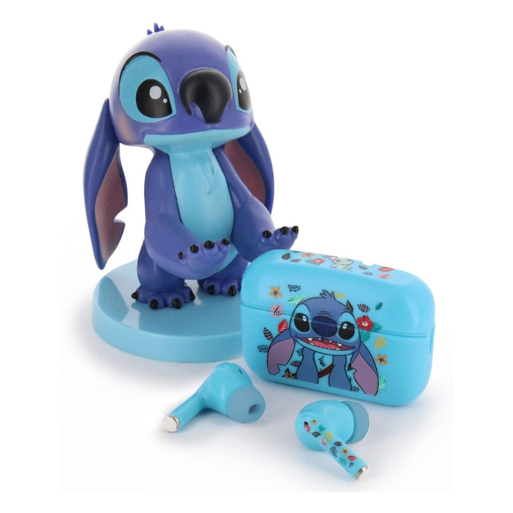 Lilo & Stitch Holdems Mini Holder & Wireless Headphones Stitch with TWS Buds Design 2 10 cm