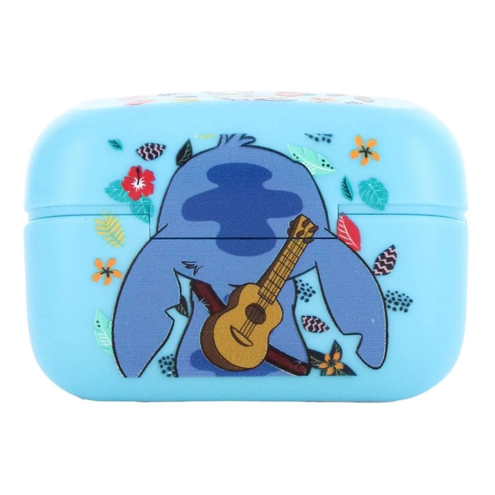 Lilo & Stitch Holdems Mini Holder & Wireless Headphones Stitch Design 2 mit TWS Buds Pro 10 cm