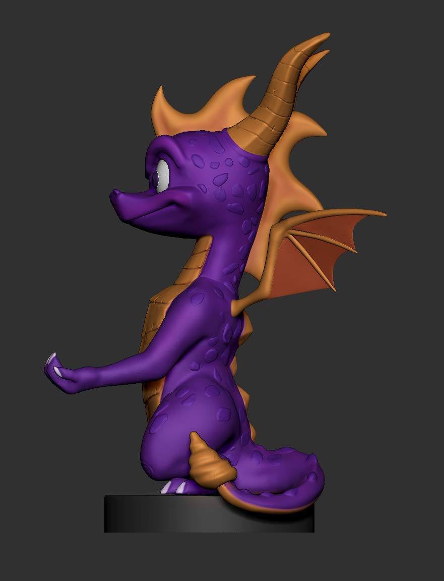 Spyro the Dragon Cable Guys Charging Stand Spyro 20 cm Adapters