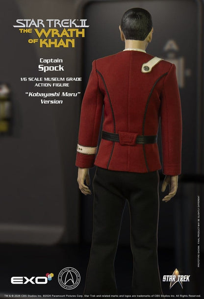 Star Trek: The Wrath of Khan Action Figure 1/6 Captain Spock Kobayashi Maru Version 30 cm