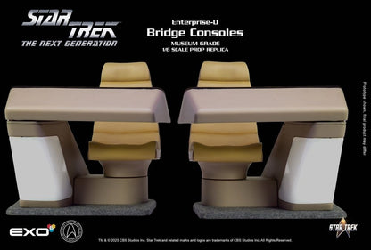 Star Trek: The Next Generation Replica 1/6 Enterprise-D Bridge Consoles Set