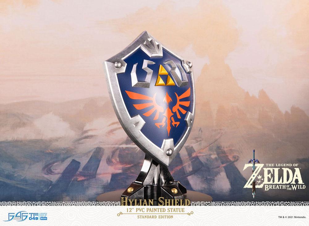 The Legend of Zelda Breath of the Wild PVC Statue Hylian Shield Standard Edition 29 cm First 4 Figures