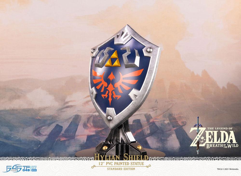 The Legend of Zelda Breath of the Wild PVC Statue Hylian Shield Standard Edition 29 cm Statues