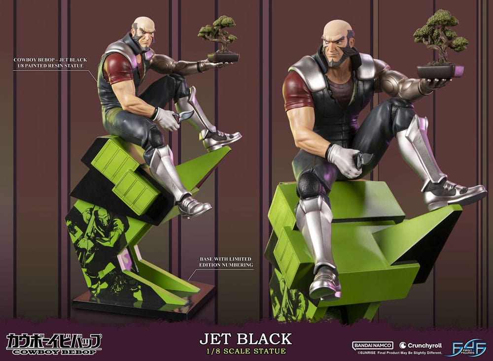 Cowboy Bebop Statue 1/8 Jet Black 30 cm First 4 Figures
