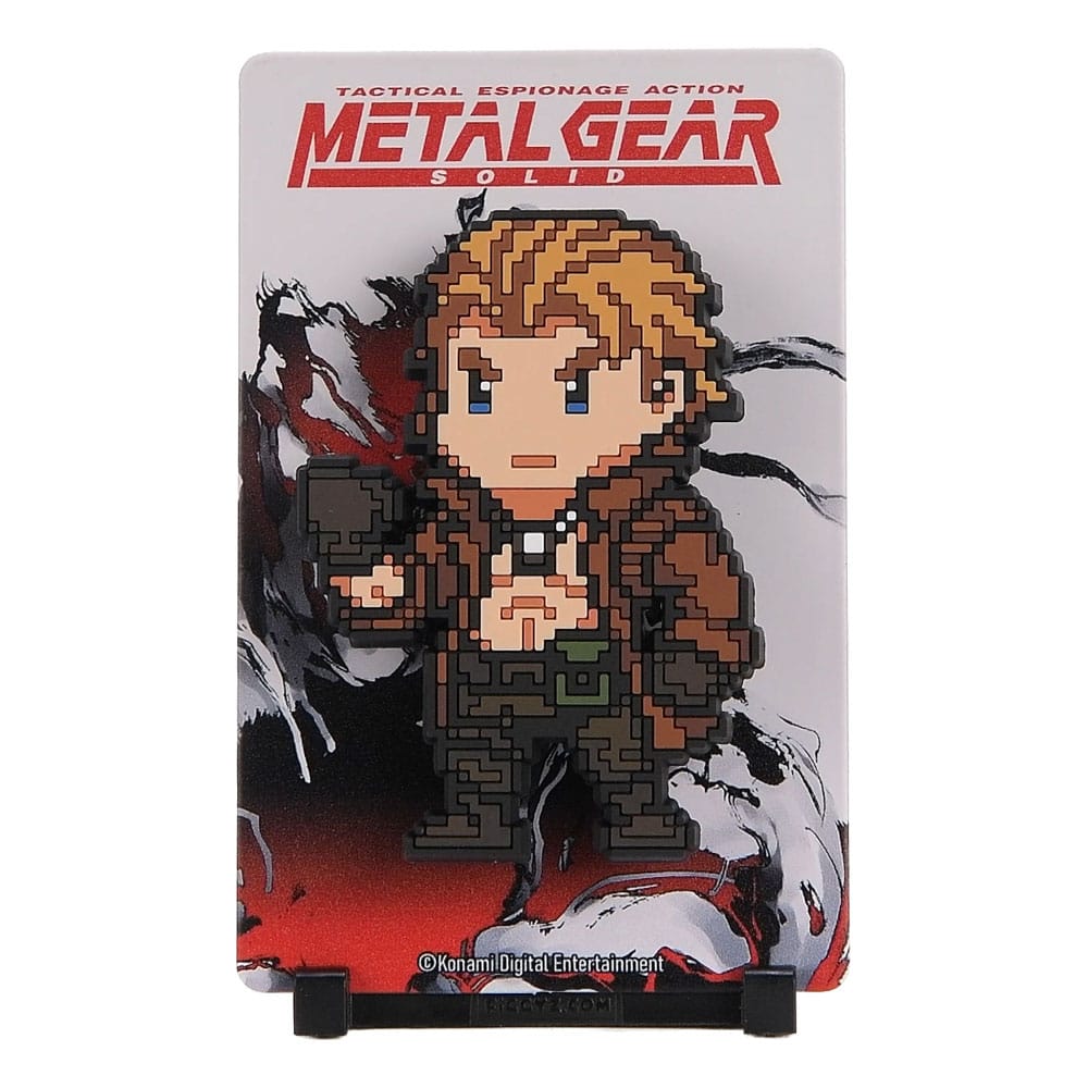 Metal Gear Solid 1 FiGGYZ Magnet Collectible Liquid Snake 11 cm