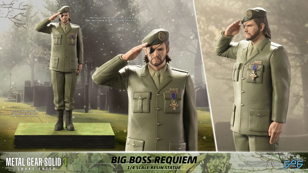 Metal Gear Solid 3: Snake Eater Statue 1/4 Big Boss Requiem 55 cm First 4 Figures