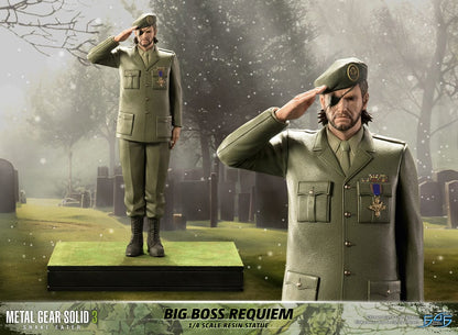 Metal Gear Solid 3: Snake Eater Statue 1/4 Big Boss Requiem 55 cm First 4 Figures