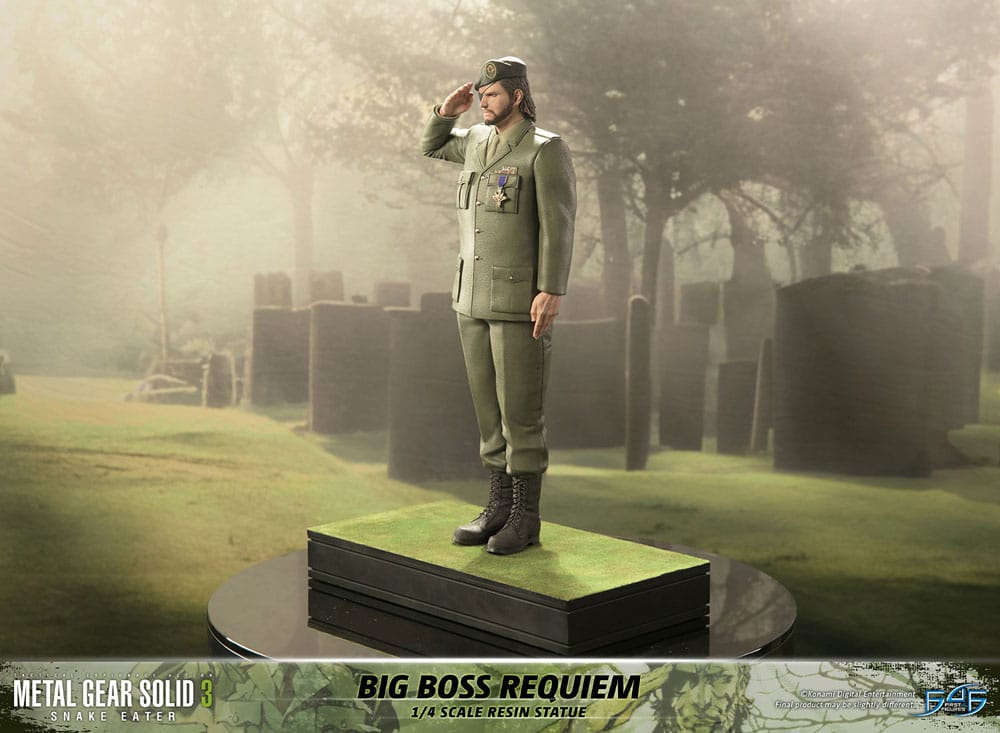 Metal Gear Solid 3: Snake Eater Statue 1/4 Big Boss Requiem 55 cm First 4 Figures