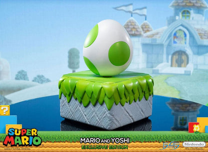 Super Mario Statue Mario & Yoshi 48 cm