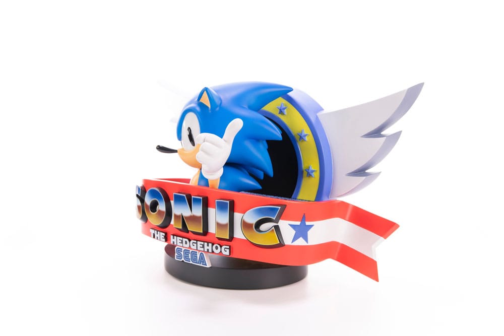 Sonic the Hedgehog Statue Sonic Title Screen 21 cm First 4 Figures