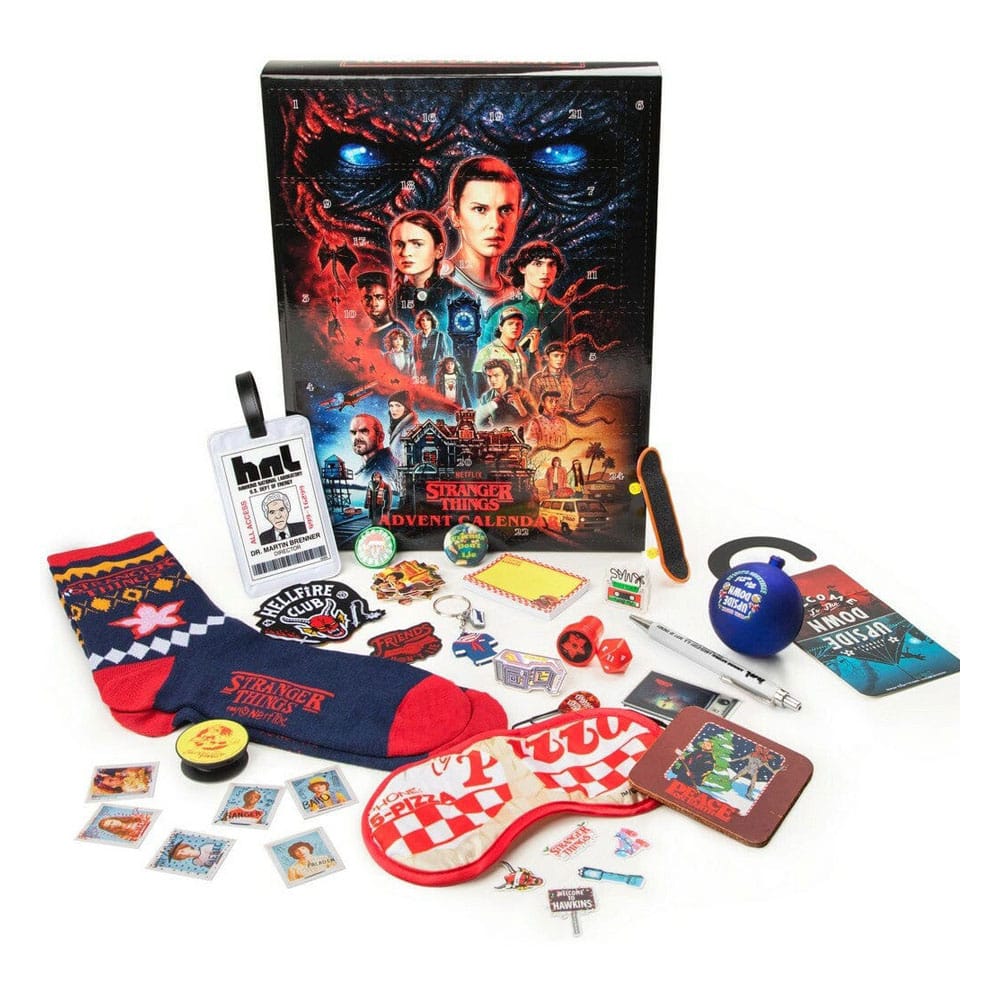 Stranger Things 4 Advent Calendar Group Cinereplicas