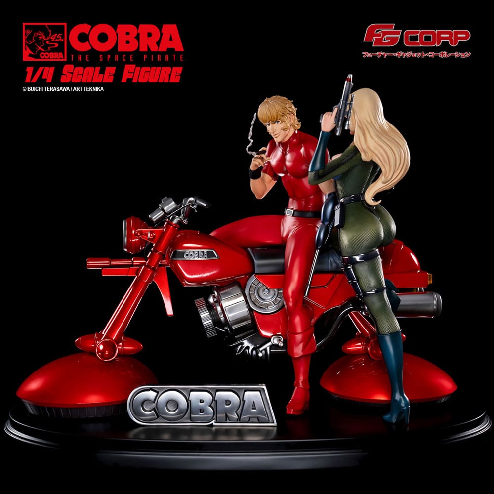 Space Pirate Cobra Statue 1/4 Cobra & Jane Royal (Spacesuit Ver.) 47 cm Future Gadget Corporation
