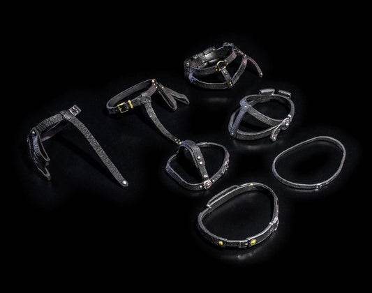 Mythic Legions: All Stars 6 Action Figure Accessorys Belts Pack (Black) Action figures
