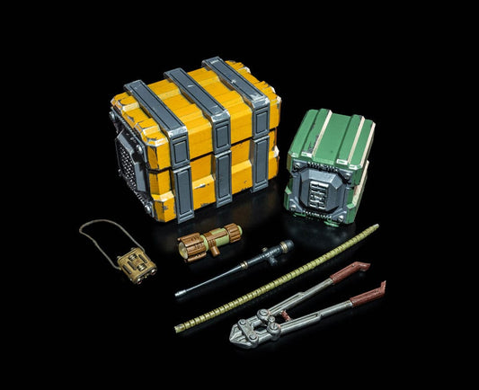 Cosmic Legions: OxKrewe Book Two Harrow Zone Action Figure Accessory Wasteland Survival Set Four Horsemen Toy Design
