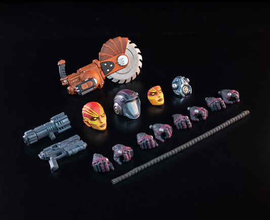 Cosmic Legions: OxKrewe Book One Thraxxon Actionfigur Uularia Speer (Deluxe) Four Horsemen Toy Design