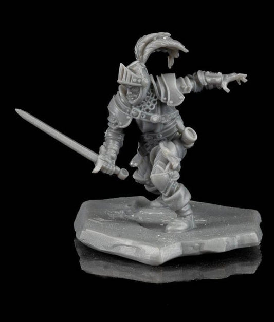 Mythic Legions Mini Figures 4-Pack Heroic Set B Unpainted 3 cm