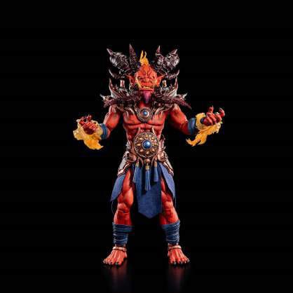 Mythic Legions: Reign of the Beasts Actionfigur J'hennem Brute Scale Four Horsemen Toy Design