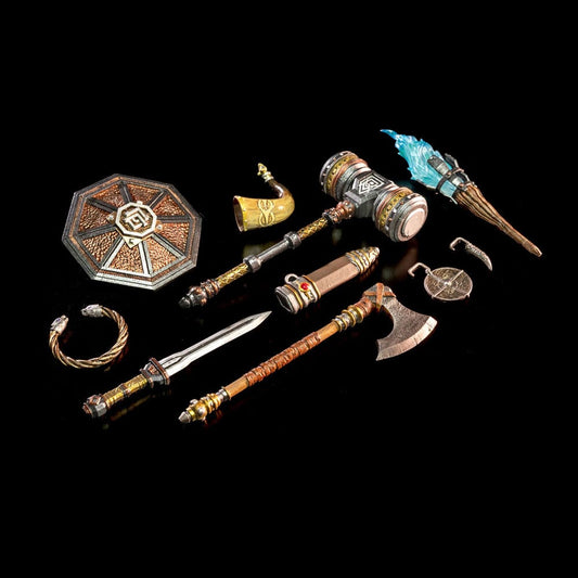 Mythic Legions: Rising Sons Action Figure Accessorys Dwarf Weapons Four Horsemen Toy Design