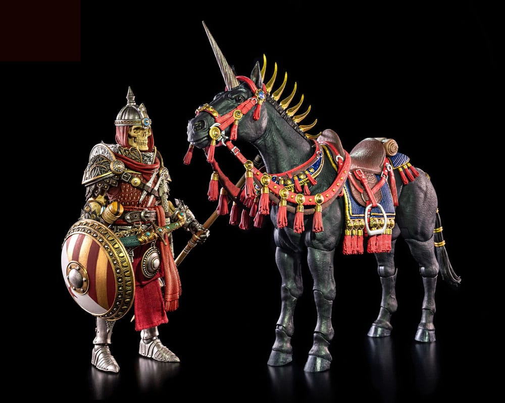 Mythic Legions: Rising Sons Actionfigur Uumbra (Unicorn Steed) 15 cm Four Horsemen Toy Design