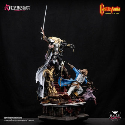 Castlevania: Symphony of the Night Elite Exclusive Statue 1/6 Alucard & Richter Belmont 91 cm Figurama Collectors