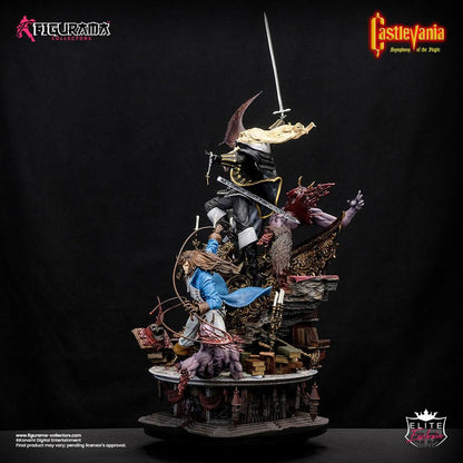 Castlevania: Symphony of the Night Elite Exclusive Statue 1/6 Alucard & Richter Belmont 91 cm Figurama Collectors