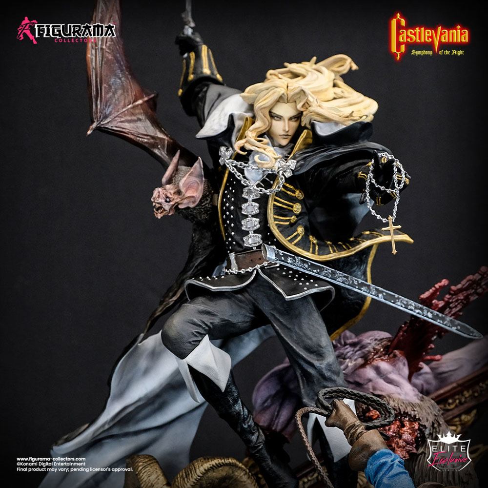 Castlevania: Symphony of the Night Elite Exclusive Statue 1/6 Alucard & Richter Belmont 91 cm Figurama Collectors