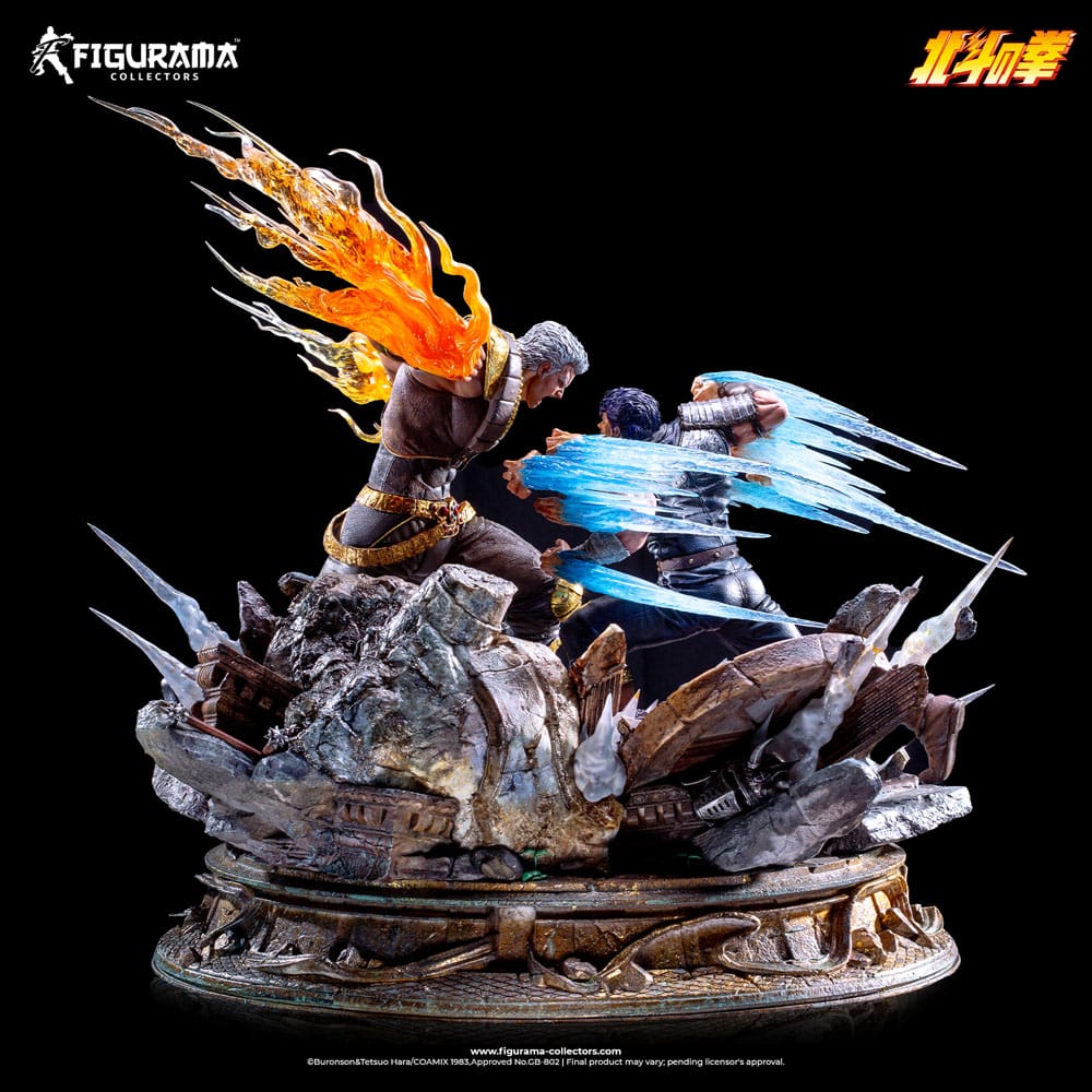 Fist of the North Star Elite Exclusive Statue 1/6 Kenshiro vs Raoh 59 cm Figurama Collectors