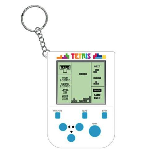 Tetris Mini Retro Handheld Video Game Keychain Gadgets