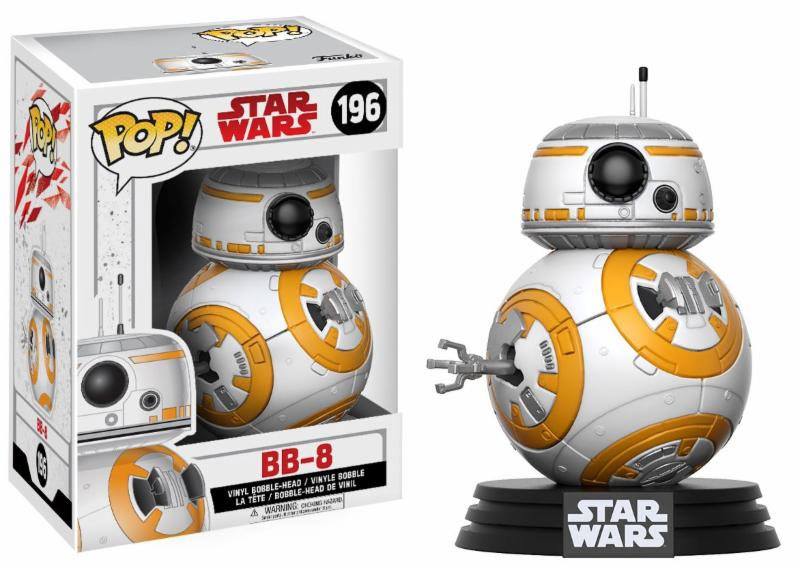 Star Wars Episode VIII POP! Vinyl Bobble-Head BB-8 9 cm Funko POP