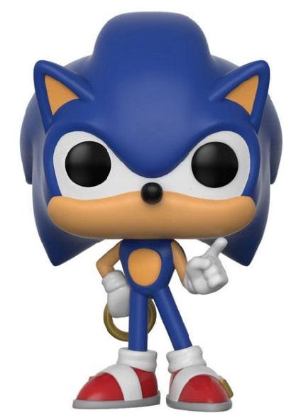 Sonic The Hedgehog POP! Games Vinyl Figure Sonic (Ring) 9 cm Funko POP Funko