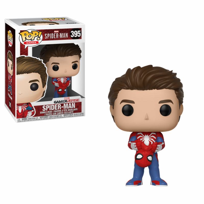 Spider-Man POP! Games Vinyl Figure Unmasked Spider-Man 9 cm POP! Figures