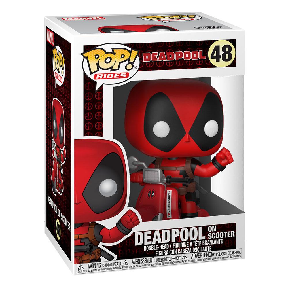 Deadpool POP! Rides Vinyl Figure Deadpool & Scooter 9 cm Funko POP Funko