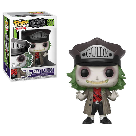Beetlejuice POP! Horror Vinyl Figure Beetlejuice Guide Hat 9 cm Funko