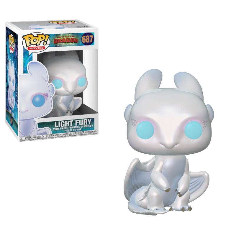 How to Train Your Dragon 3 POP! Vinyl Figure Light Fury 9 cm Funko POP