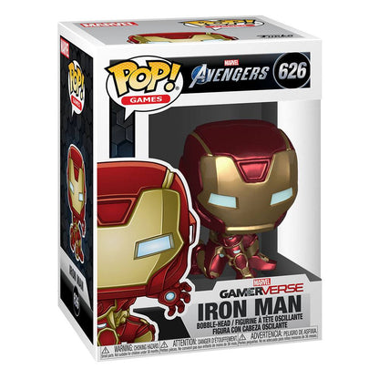Marvel's Avengers (2020 video game) POP! Marvel Vinyl Figure Iron Man 9 cm Funko POP Funko