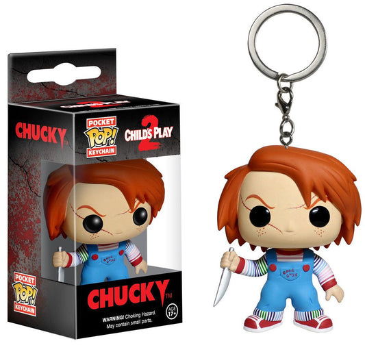 ChildÂ´s Play Pocket POP! Vinyl Keychain Chucky 4 cm Display (12)